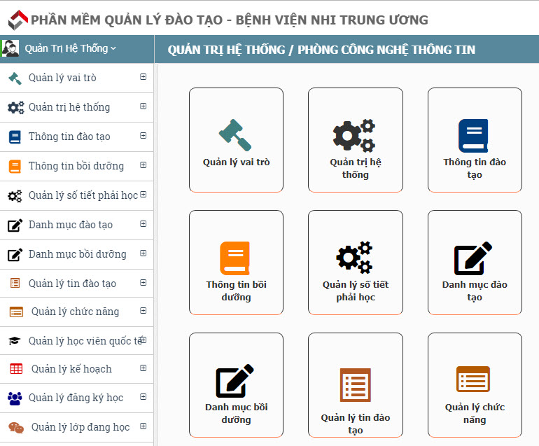 Triển khai đào tạo phần mềm Quản lý đạo tạo cho VNCSKTE và TTCĐT