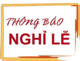 THÔNG BÁO NGHỈ LỄ QUỐC KHÁNH 2-9-2018